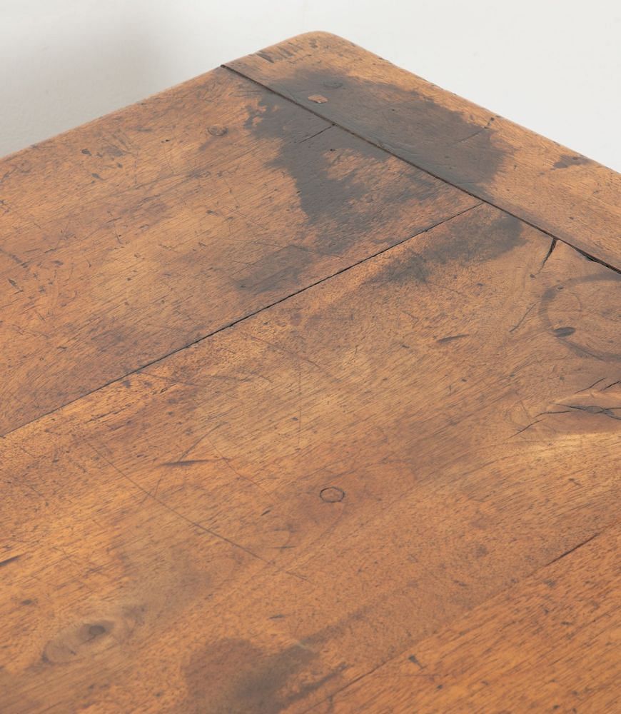 Small 19th Century French Walnut Drapers Table TA8541117