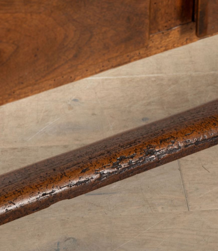 Small 19th Century French Walnut Drapers Table TA8541117