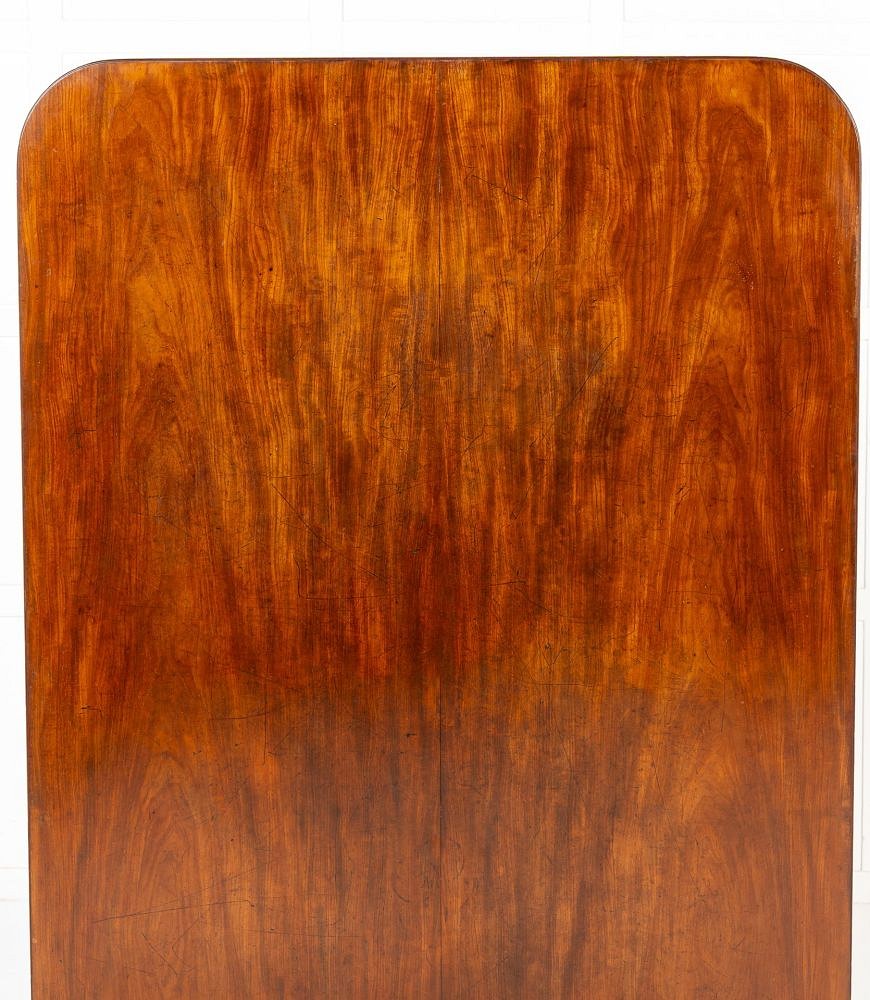 Large Scale 19th Century English Regency Mahogany Tilt Top Table TC0643155