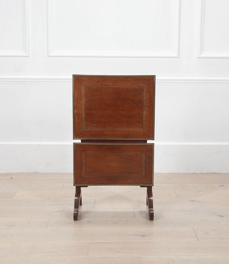 19th Century French Folding Tea Table Attributed to the House of Giroux TC1534387