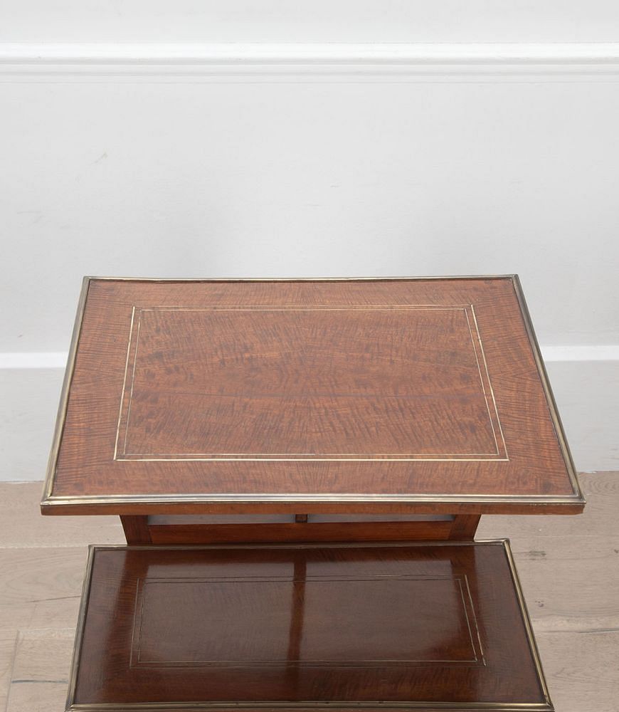 19th Century French Folding Tea Table Attributed to the House of Giroux TC1534387