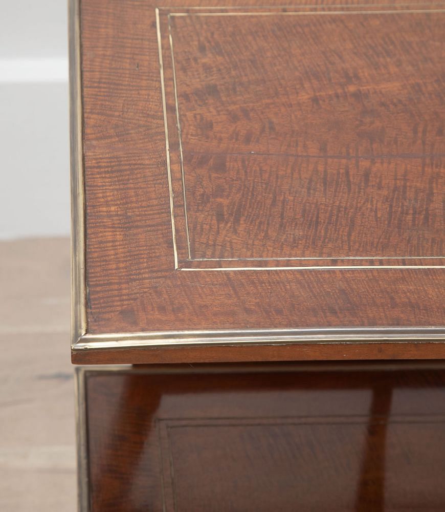 19th Century French Folding Tea Table Attributed to the House of Giroux TC1534387