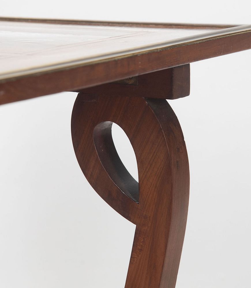19th Century French Folding Tea Table Attributed to the House of Giroux TC1534387