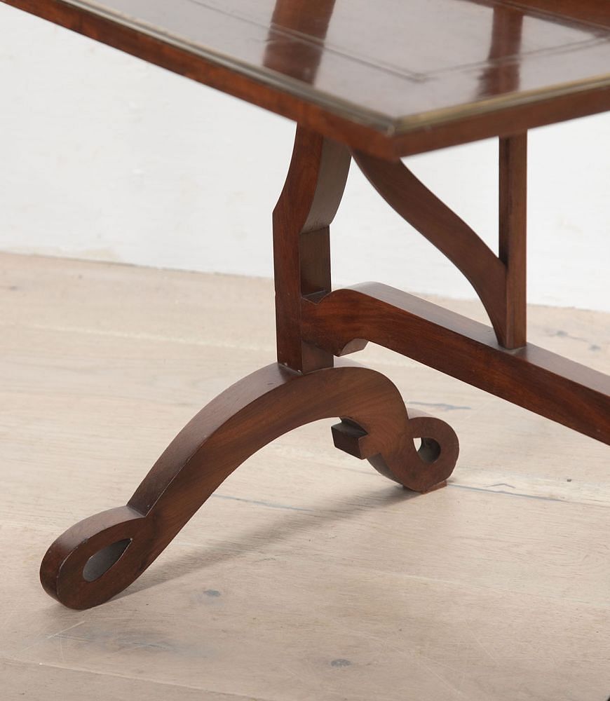 19th Century French Folding Tea Table Attributed to the House of Giroux TC1534387