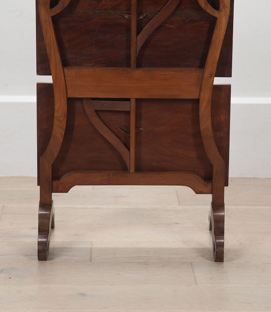 19th Century French Folding Tea Table Attributed to the House of Giroux TC1534387