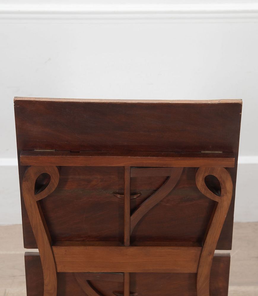 19th Century French Folding Tea Table Attributed to the House of Giroux TC1534387