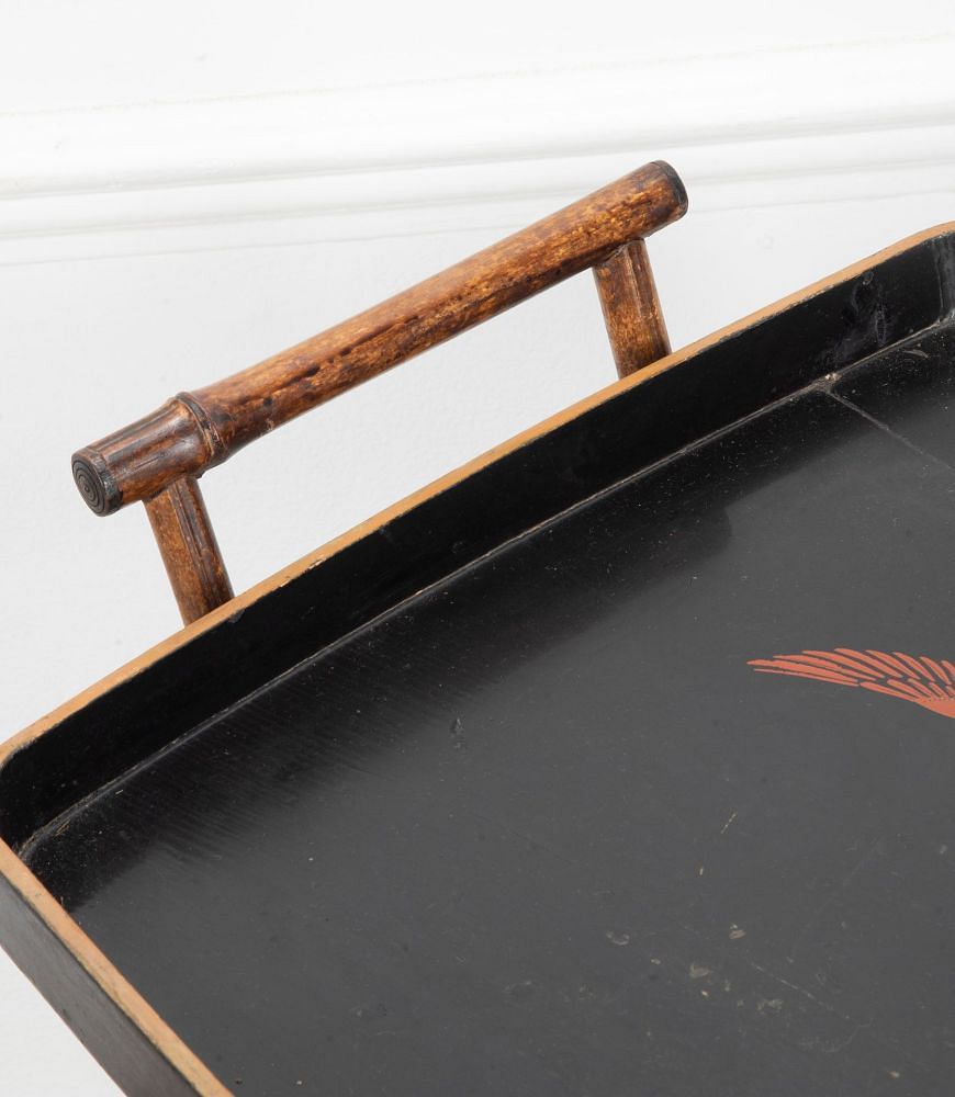 19th Century French Aesthetic Movement Bamboo Chinoiserie Side Table TC1538438