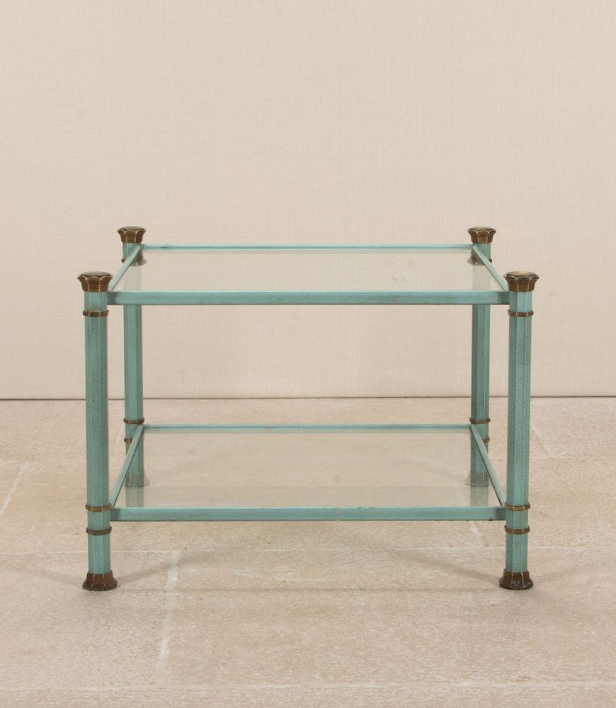 20th Century Blue Metal Coffee Table TC1843174