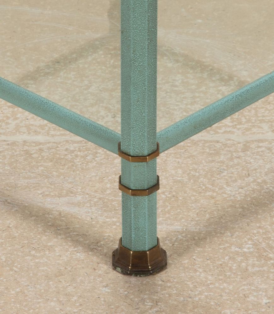20th Century Blue Metal Coffee Table TC1843174