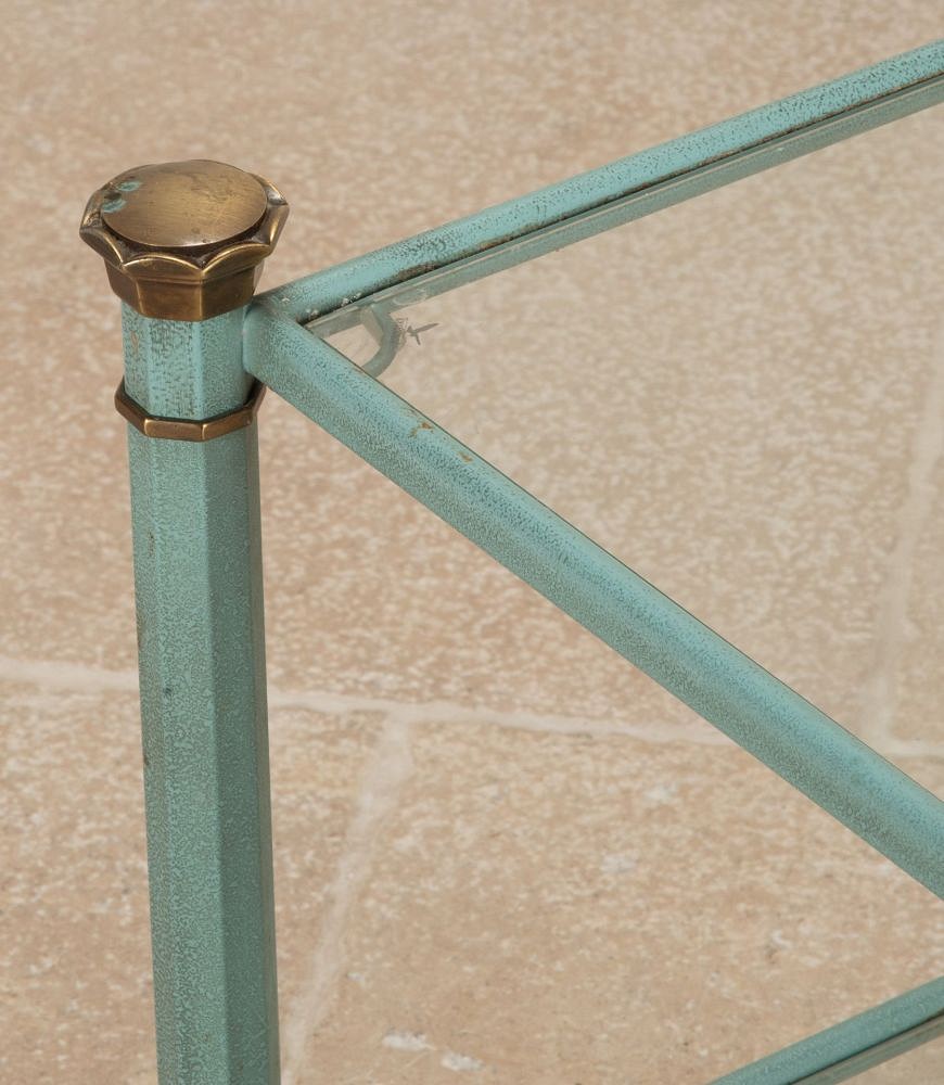 20th Century Blue Metal Coffee Table TC1843174