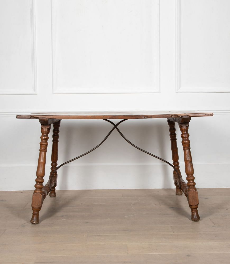 18th Century Italian Olive Wood Centre Table TC2836193