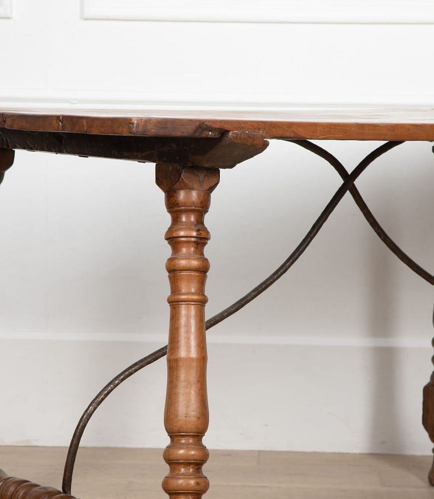 18th Century Italian Olive Wood Centre Table TC2836193