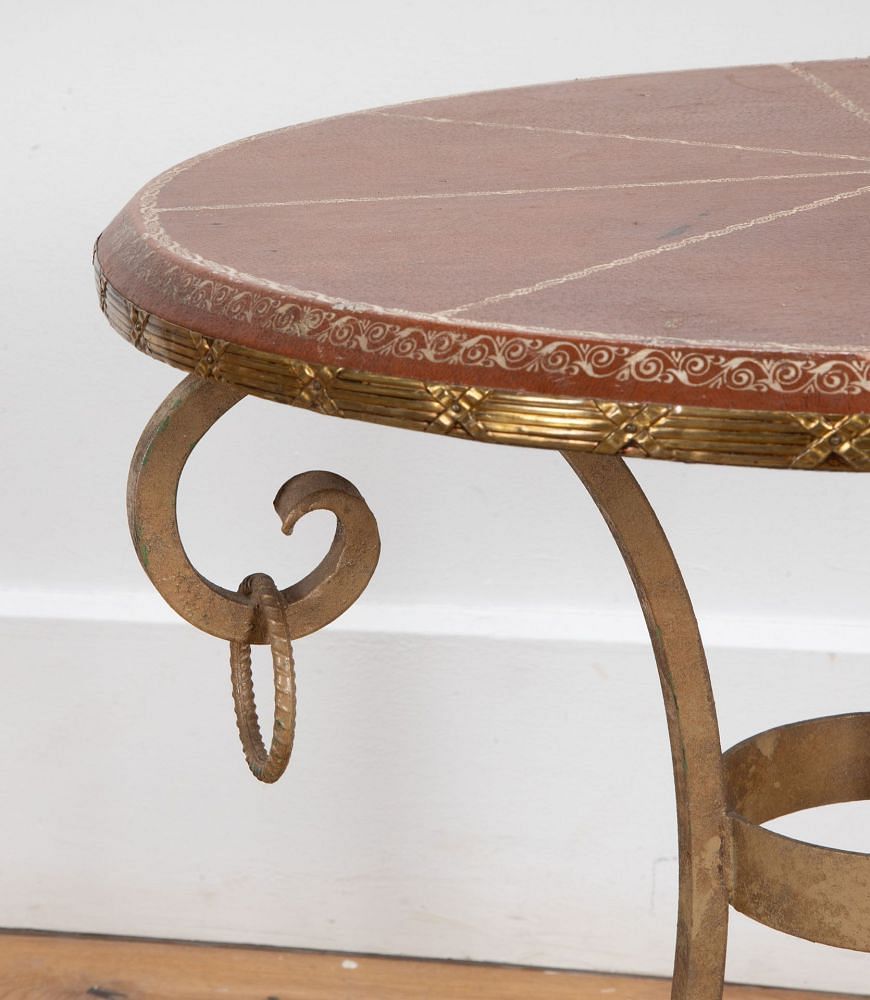French 20th Century Gilt Brass Table TC3639213