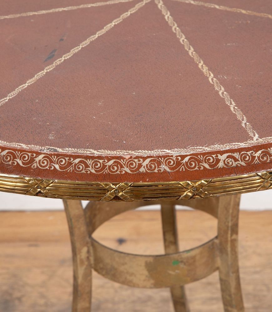 French 20th Century Gilt Brass Table TC3639213