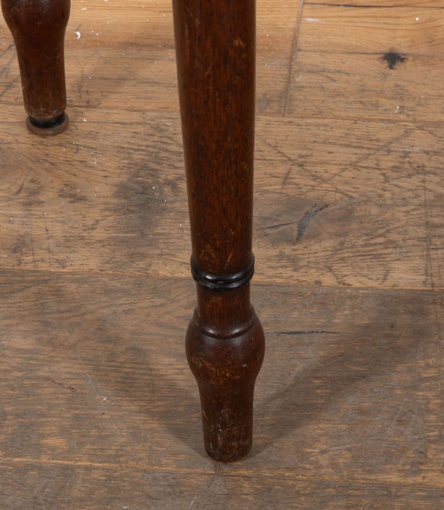 English 19th Century Demi Lune Card Table TC3757073