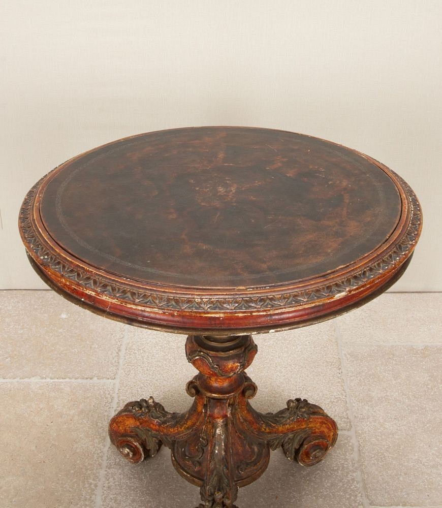 19th Century Italian Polycoloured Guéridon TC4842862