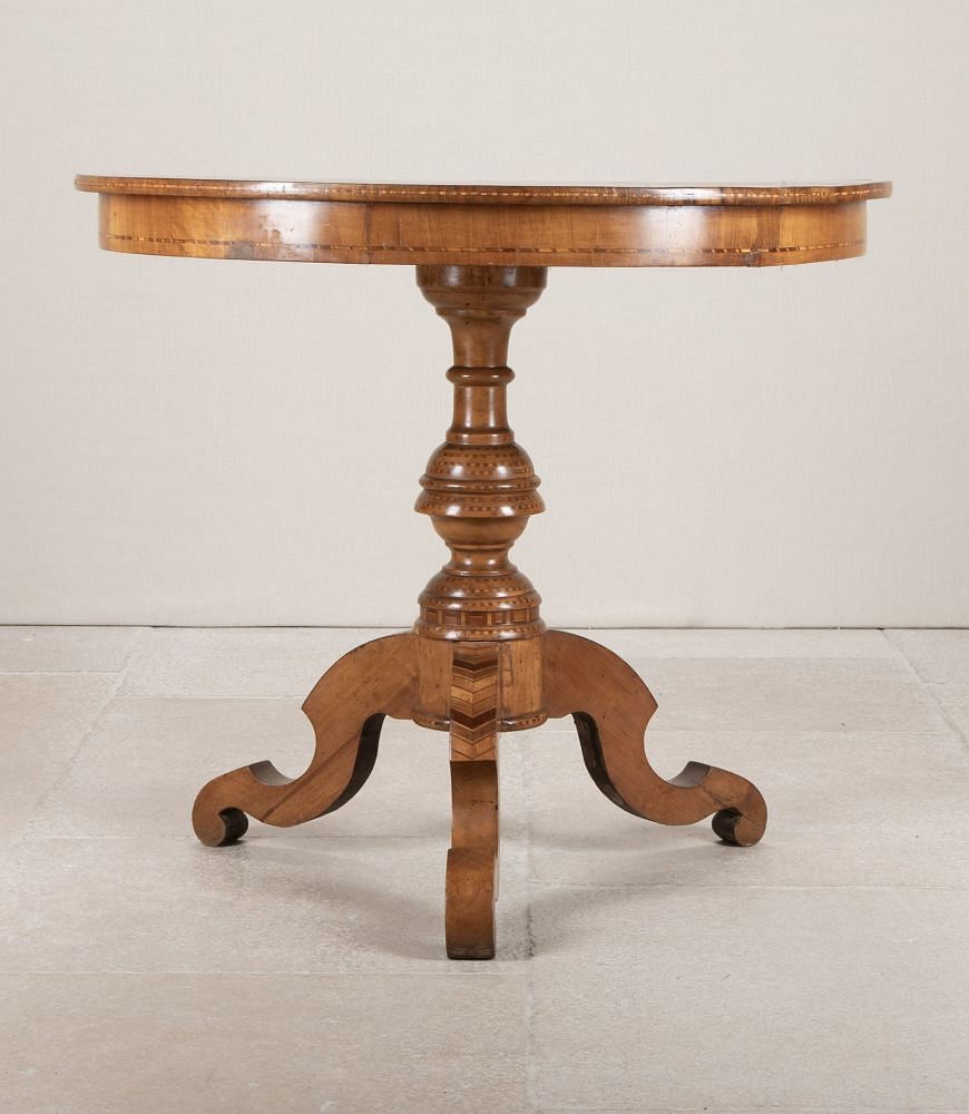 19th Century Italian Inlaid Sorrento table TC4843120