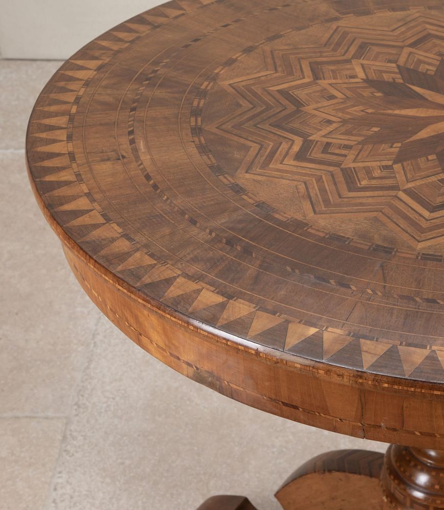 19th Century Italian Inlaid Sorrento table TC4843120