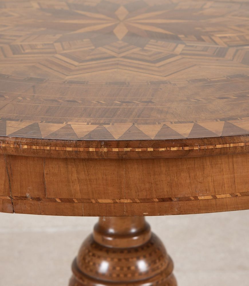 19th Century Italian Inlaid Sorrento table TC4843120