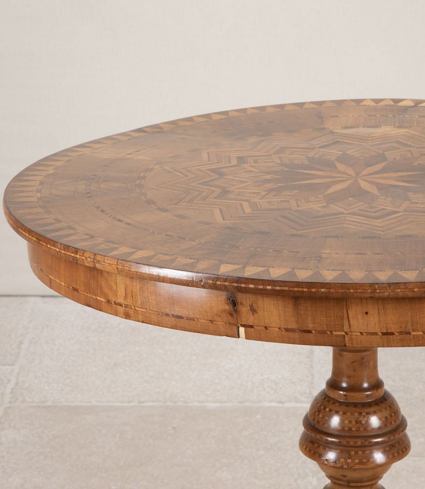 19th Century Italian Inlaid Sorrento table TC4843120
