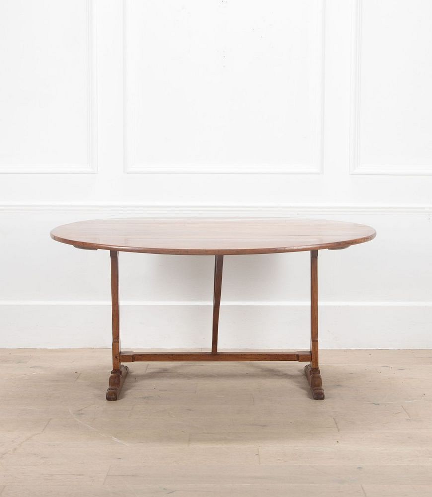 19th Century French Cherrywood Wine Table TC5236885