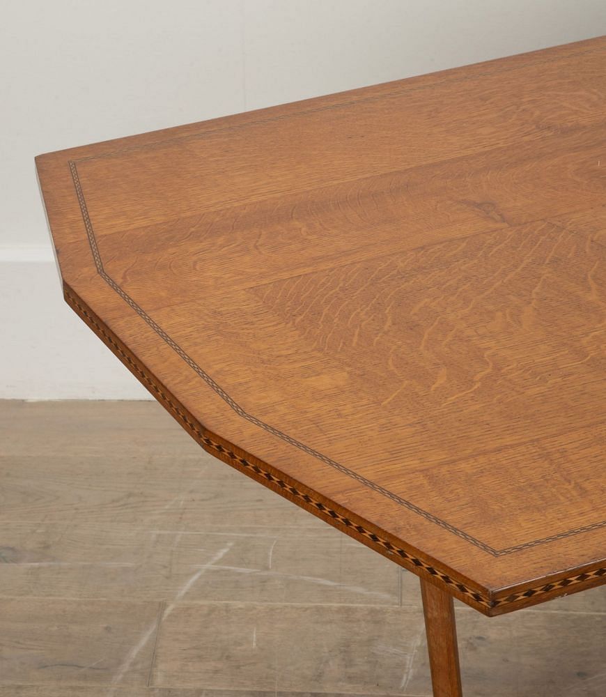 1970s English Oak Refectory Table TD053988