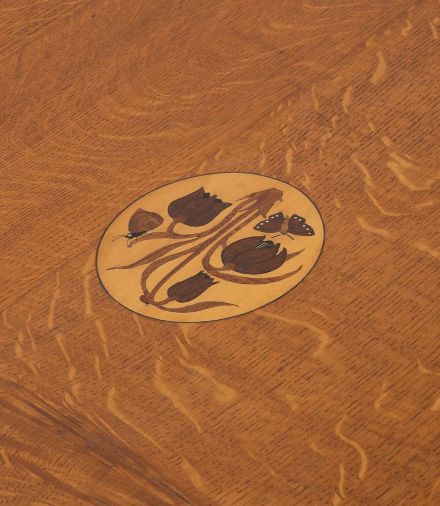1970s English Oak Refectory Table TD053988