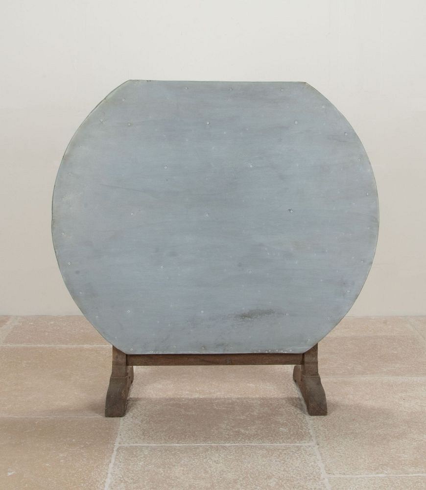 Early 20th Century French Zinc Top Vineyard Table TD1542077