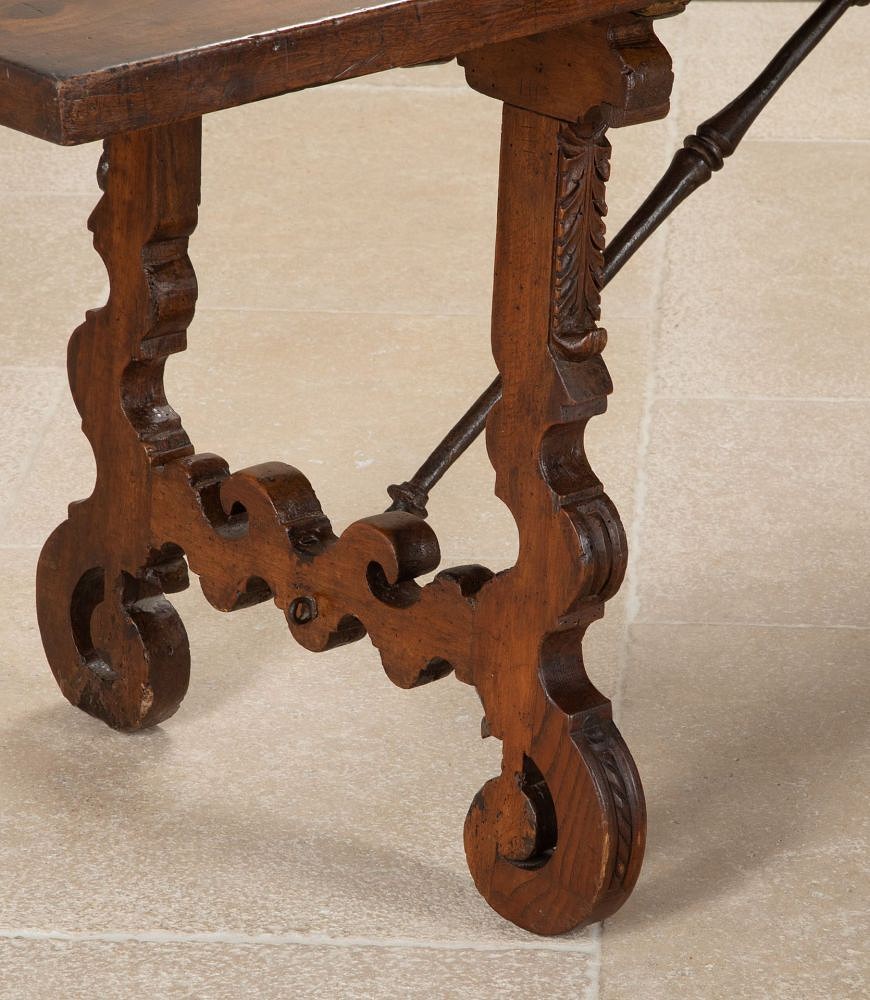 Long 19th Century Spanish Walnut Rectory Table TD5242832