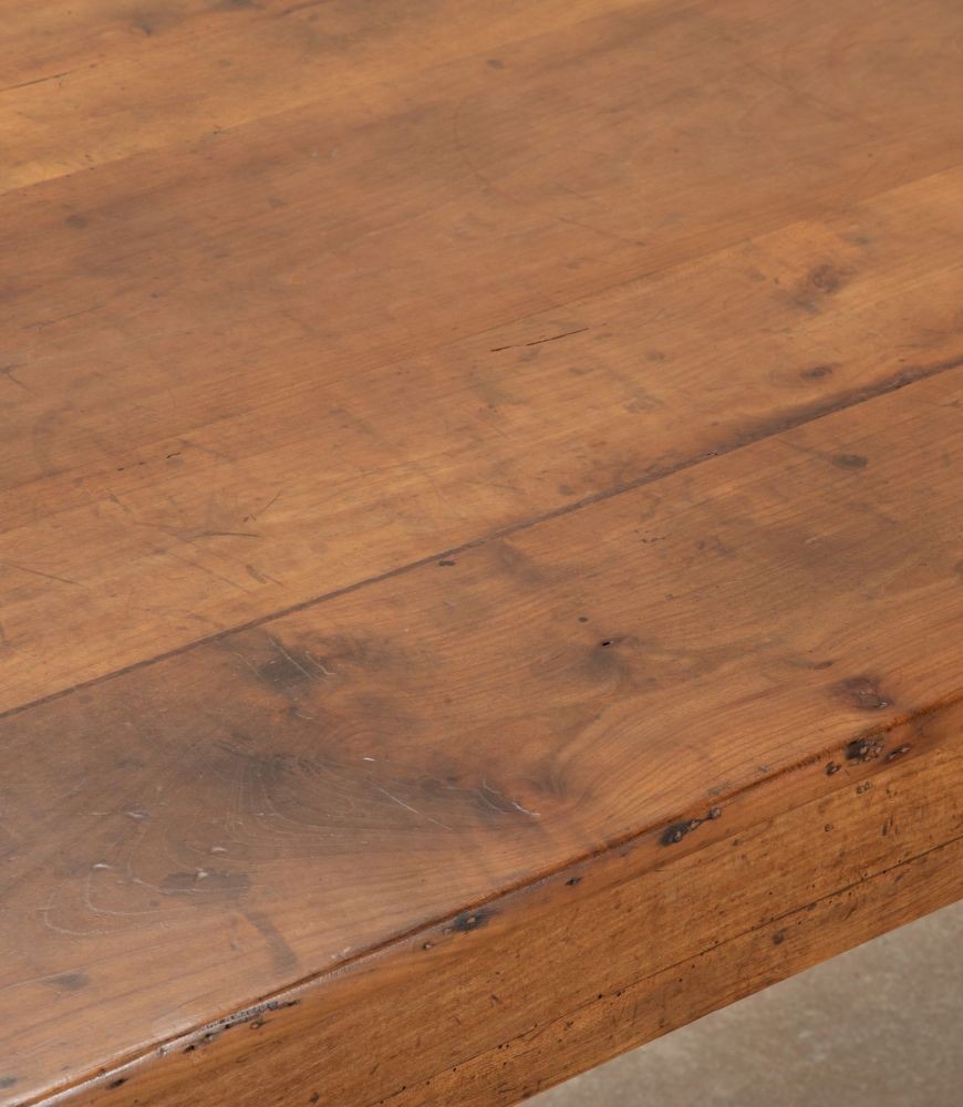 19th Century French Cherry Wood Dining Table TD5243262