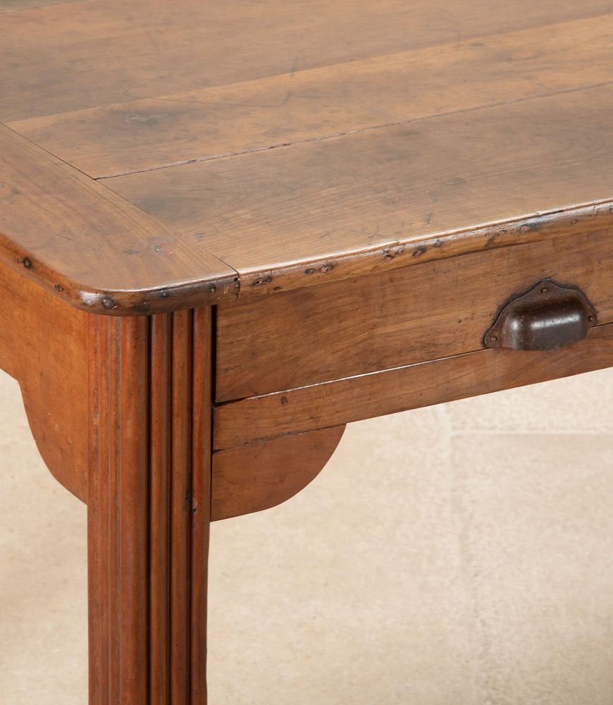 19th Century French Cherry Wood Dining Table TD5243262
