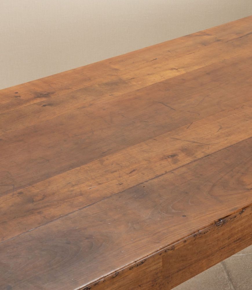19th Century French Cherry Wood Dining Table TD5243262