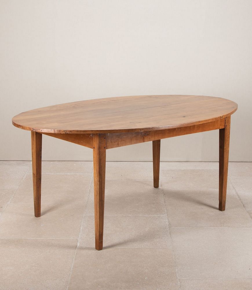 19th Century French Chestnut Farmhouse Table TD6042930