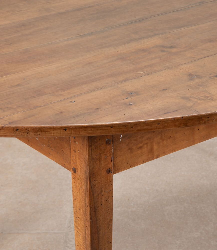 19th Century French Chestnut Farmhouse Table TD6042930