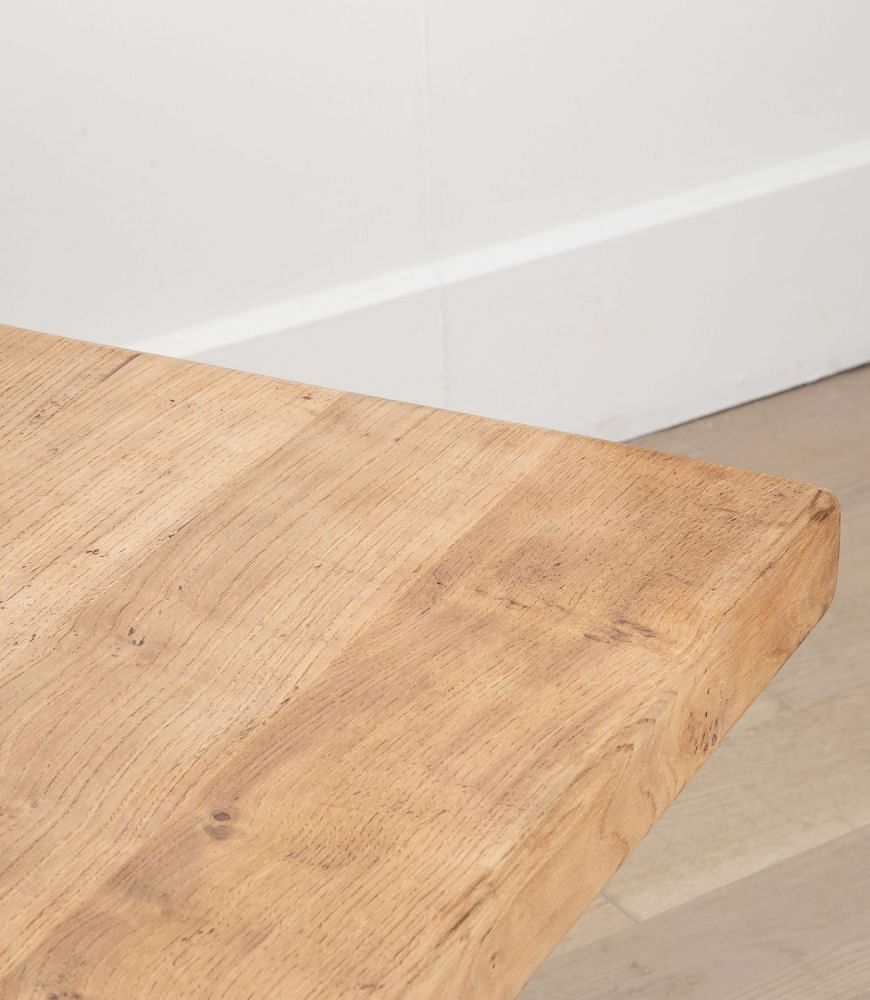 20th Century Scrubbed Oak Refectory Table TD8538008