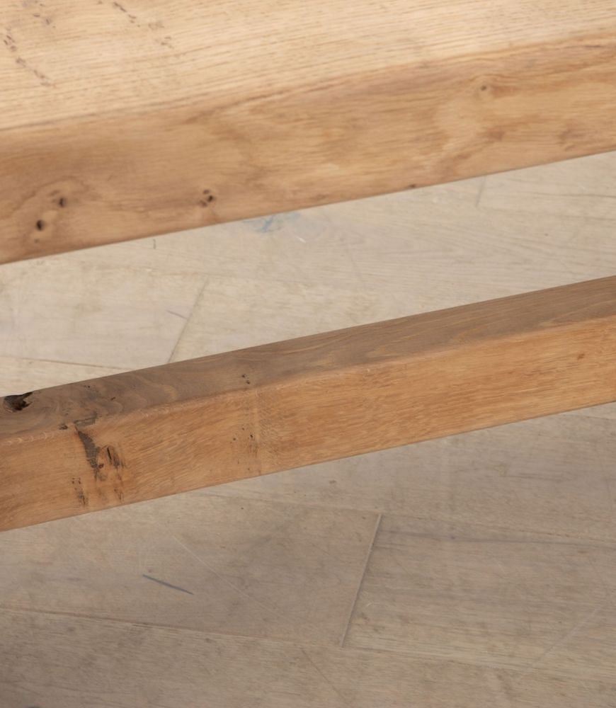 20th Century Scrubbed Oak Refectory Table TD8538008