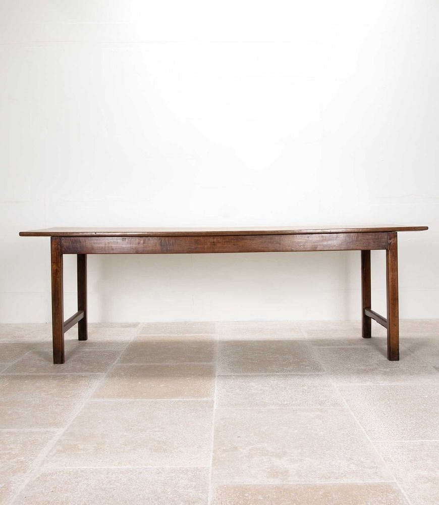 19th Century English Cherry Wood Farmhouse Table TD8541844