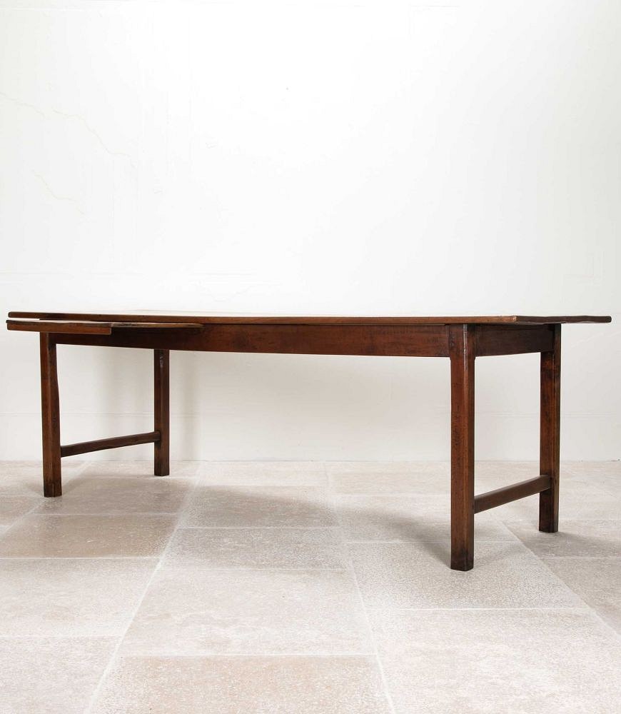 19th Century English Cherry Wood Farmhouse Table TD8541844