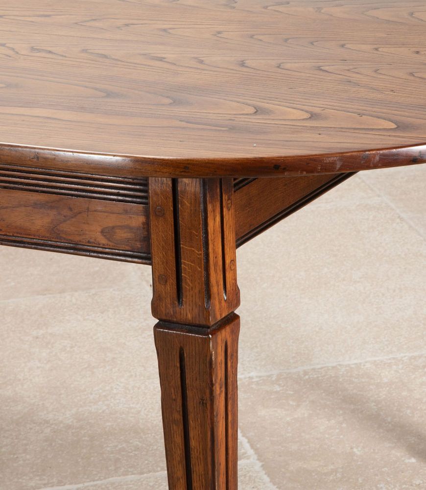 Large 19th Century French Chestnut Farmhouse Table TD8542263