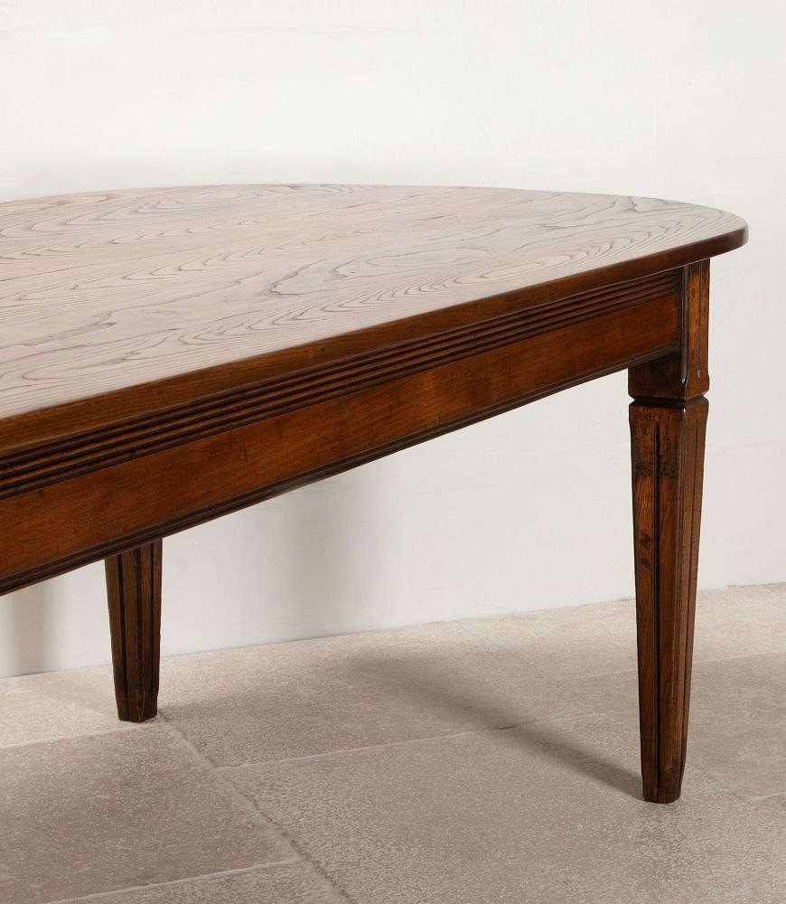 Large 19th Century French Chestnut Farmhouse Table TD8542263