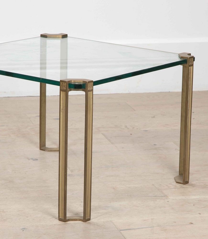 Pair of 20th Century Brass Side Tables by Peter Ghyczy TS1111999