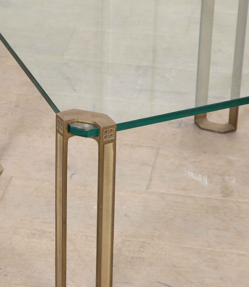 Pair of 20th Century Brass Side Tables by Peter Ghyczy TS1111999