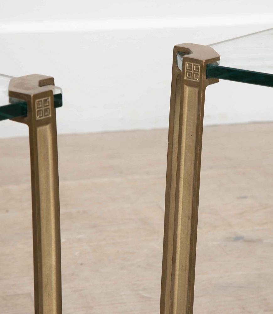 Pair of 20th Century Brass Side Tables by Peter Ghyczy TS1111999