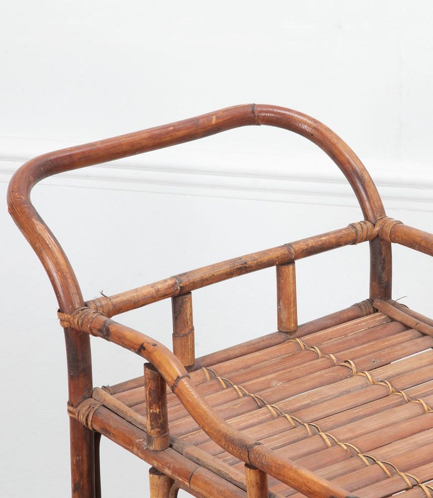 Pair of Italian 20th Century Bamboo Trolleys TS2939488