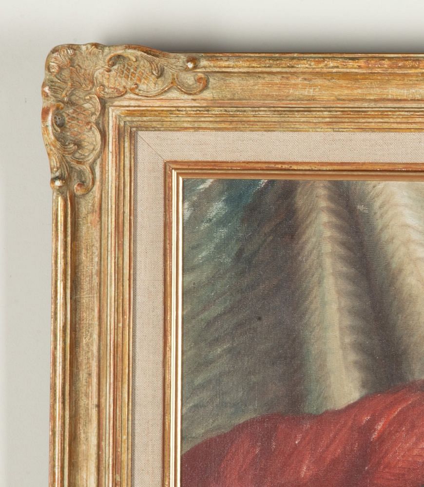 20th Century French Oil on Canvas Painting 'Reclining Nude' by Albert Genta (1901-1989) WD1243087