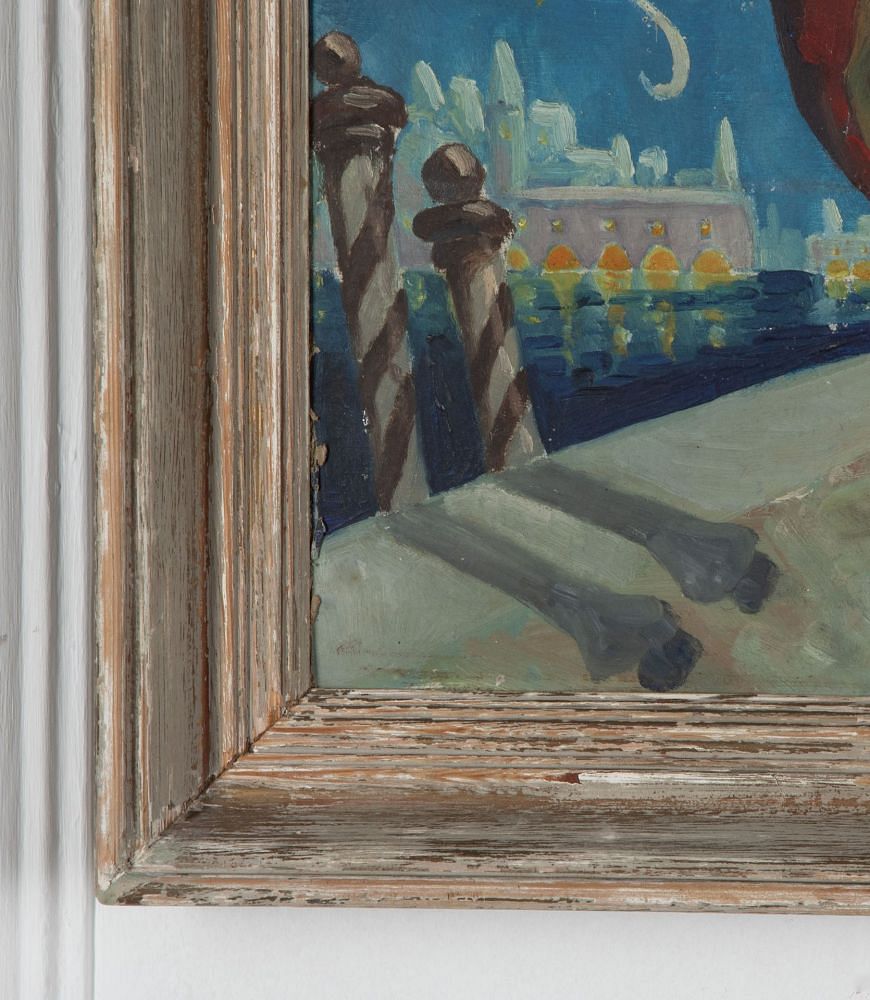 20th Century Framed Painting of The Venice Carnival WD1534312