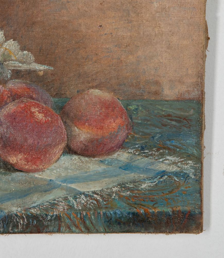 Small Still Life Painting of Peaches WD1534419