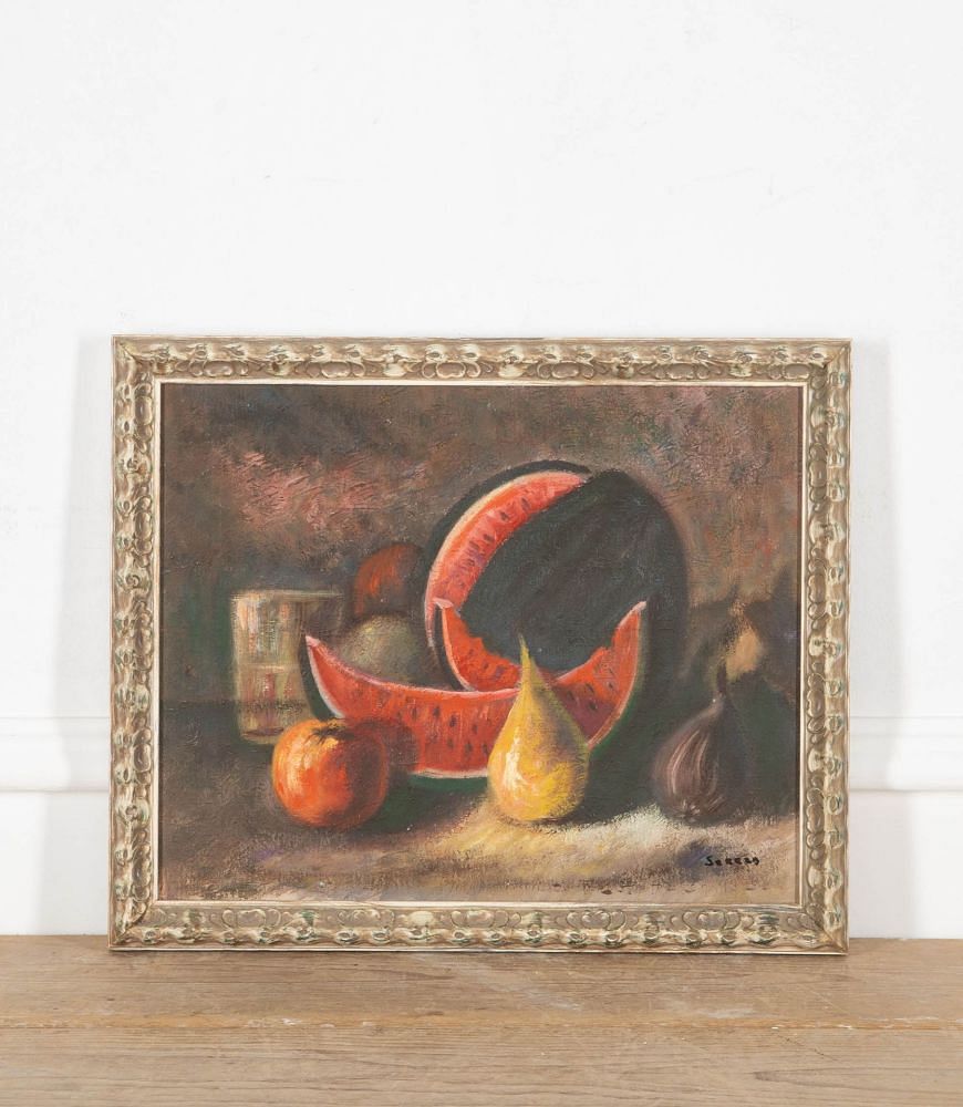 SALE: 20th Century French Still Life Painting Of Fruit WD1536732