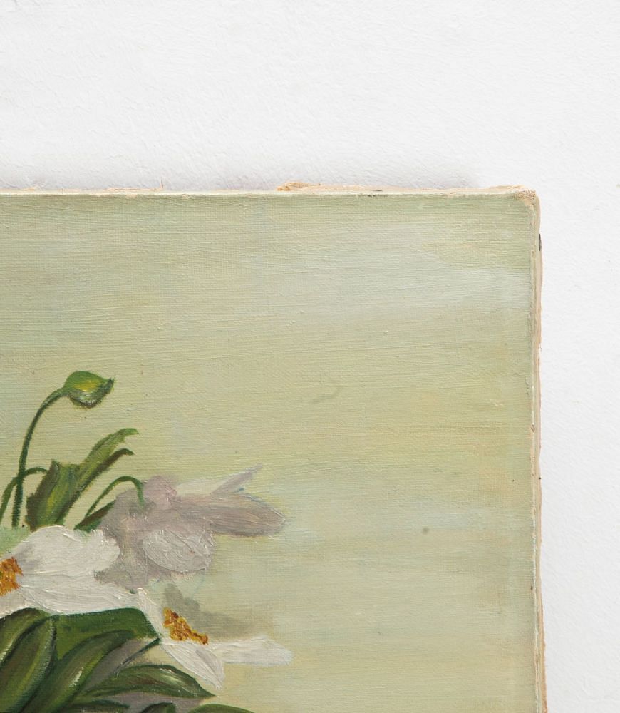 Still Life Oil Painting Of Japanese Anemones WD1538545