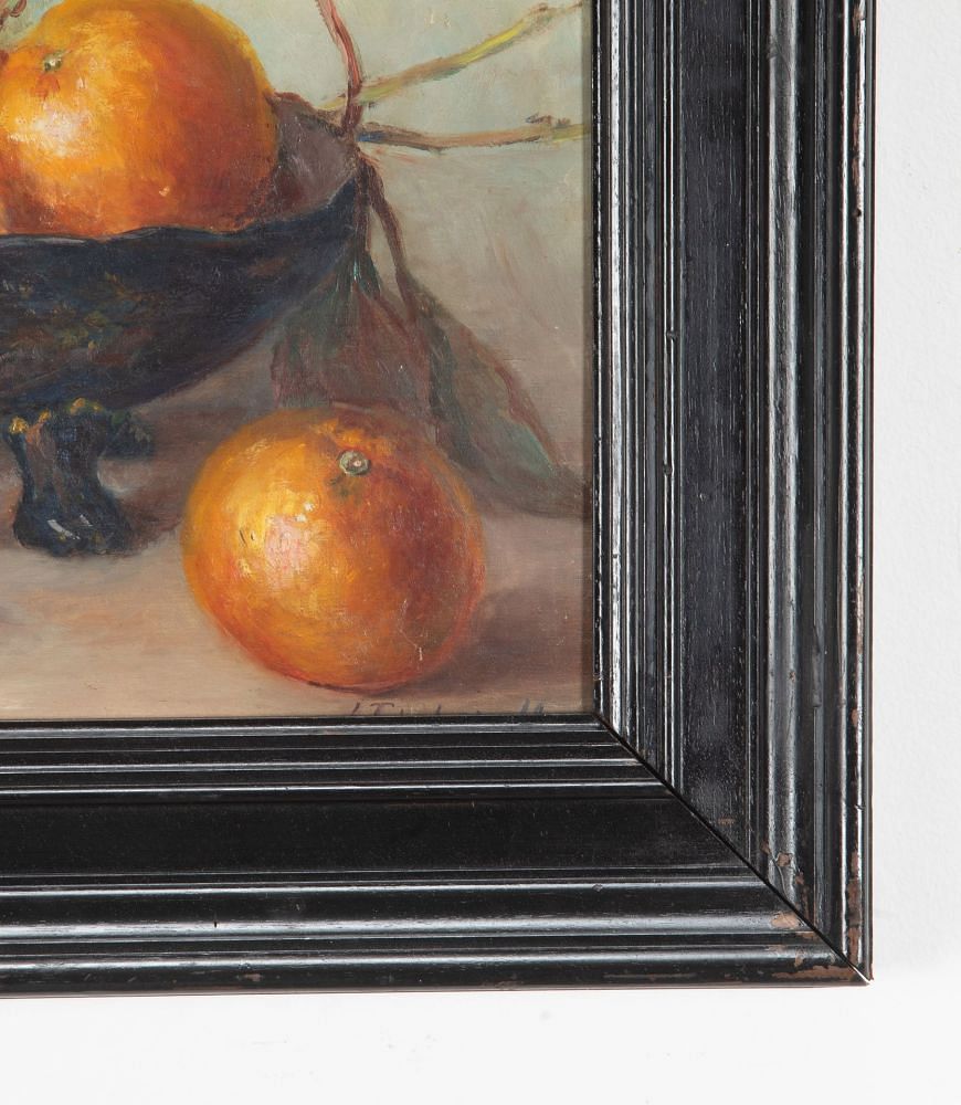 Framed Oil Painting Of Oranges WD1538563